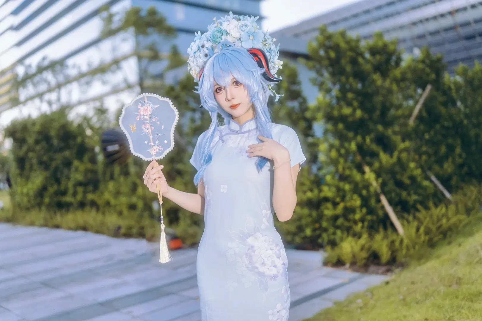 【甘雨cos】原神新中式旗袍真的太好看了 - Kirito君 - 第7張