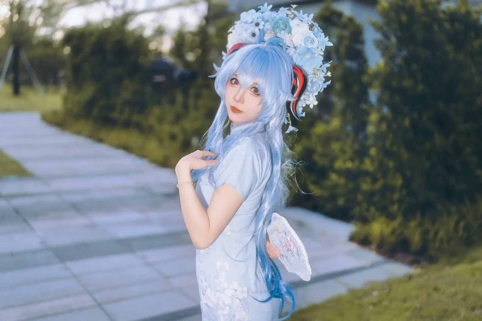 【甘雨cos】原神新中式旗袍真的太好看了 - Kirito君 - 第8張