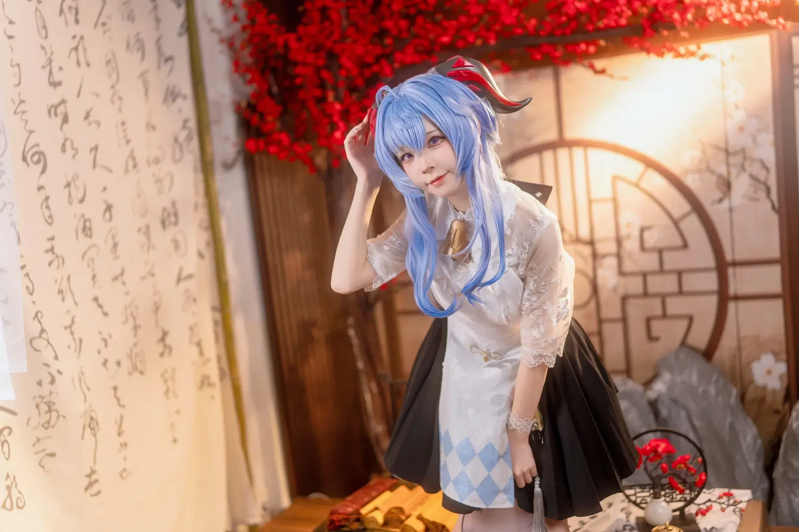 【甘雨cos】原神喜茶联名款，国风下午茶惊艳定格 - Kirito君 - 第4张