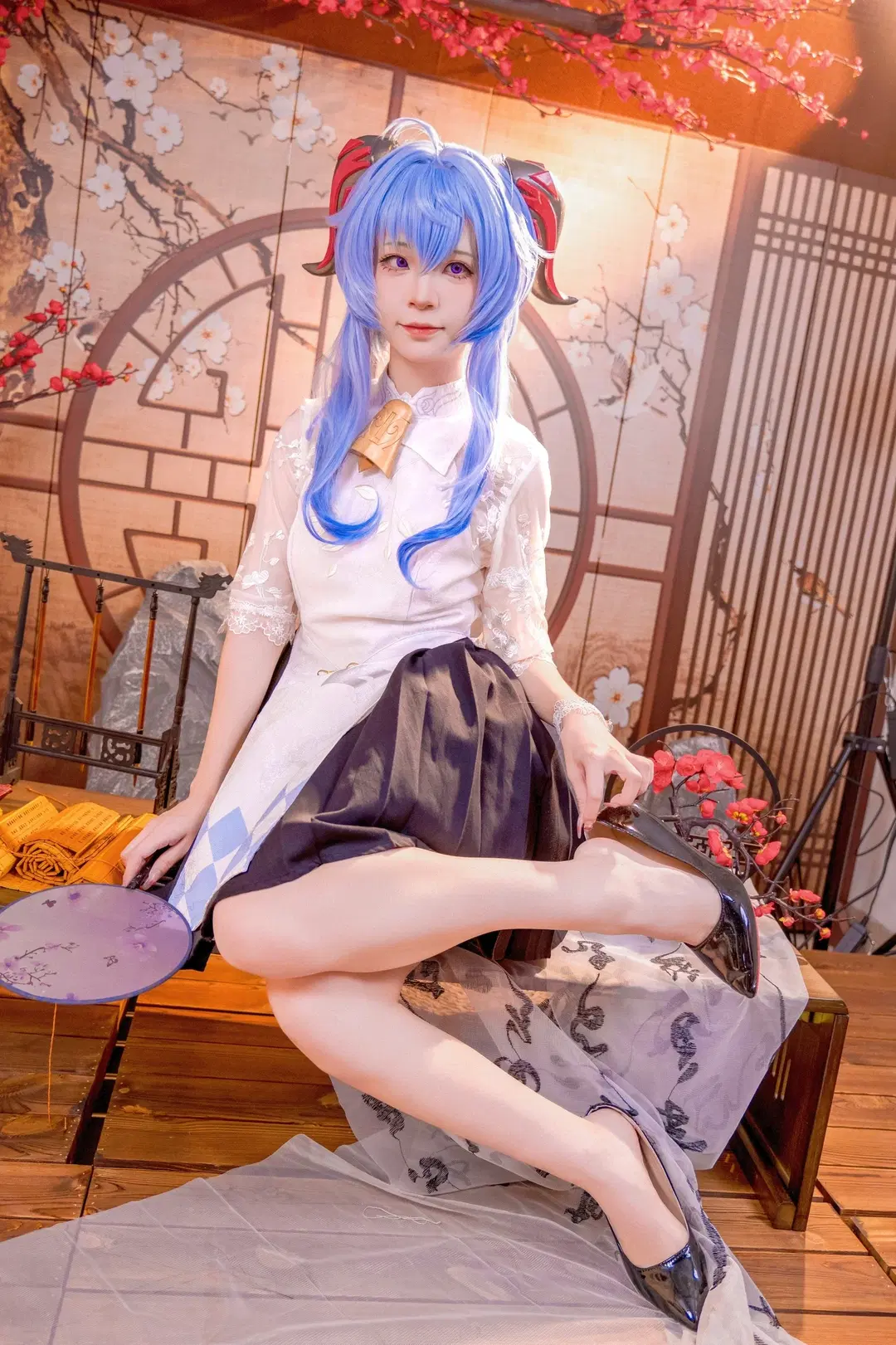 【甘雨cos】原神喜茶联名款，国风下午茶惊艳定格 - Kirito君 - 第5张