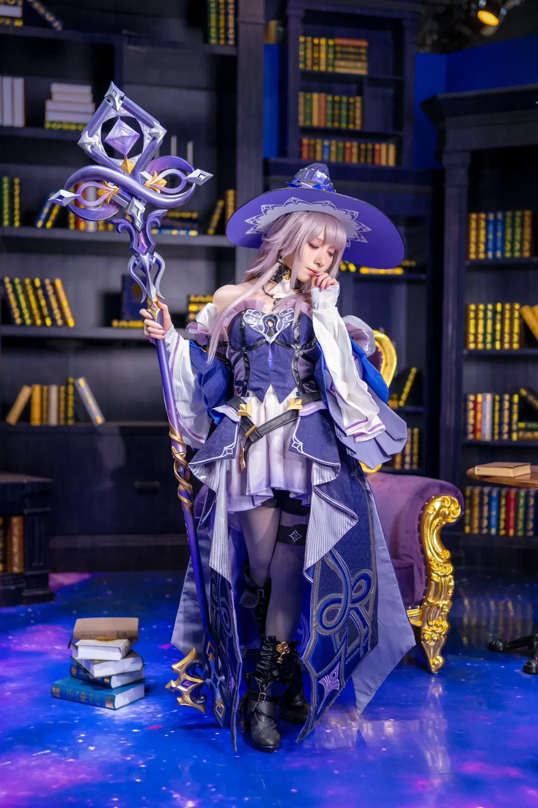 【大黑塔cos】崩坏星穹铁道里的魔法女巫 - Kirito君 - 第4张