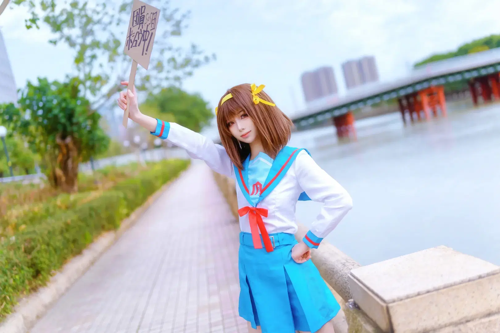[Haruhi Suzumiya cosplay] ChuWuyu Convention Photos: Energetic Daily Life of the SOS Brigade by Kirito君 - Image 5