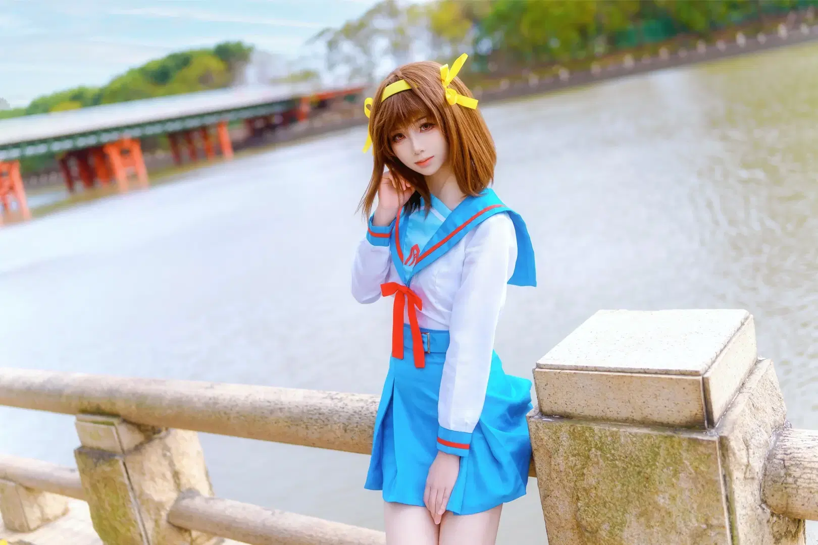 [Haruhi Suzumiya cosplay] ChuWuyu Convention Photos: Energetic Daily Life of the SOS Brigade by Kirito君 - Image 6