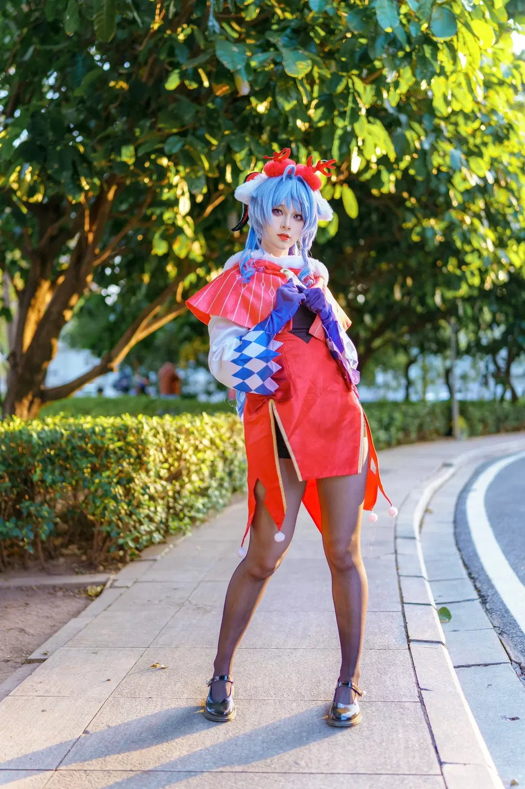 【甘雨cos】捕捉初物语漫展的绝美黄昏光线 - Kirito君 - 第4张