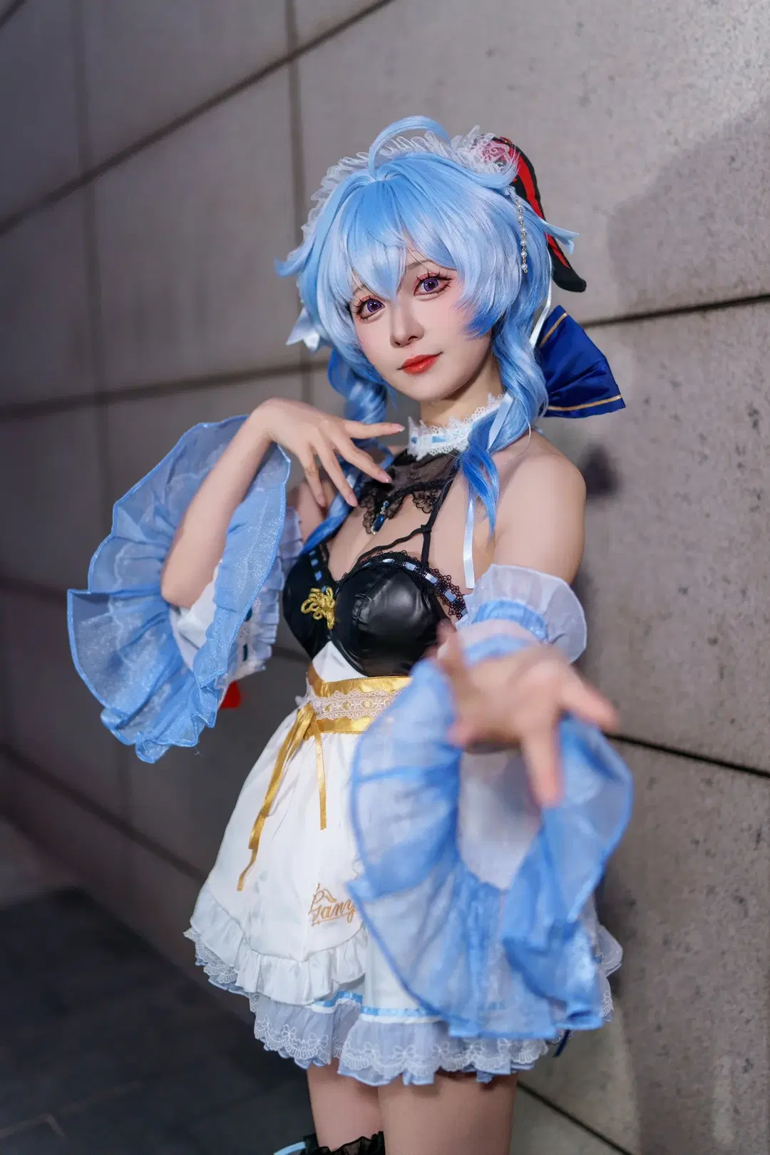 【甘雨cos】原神甘雨女仆装漫展返图 - Kirito君 - 第2张