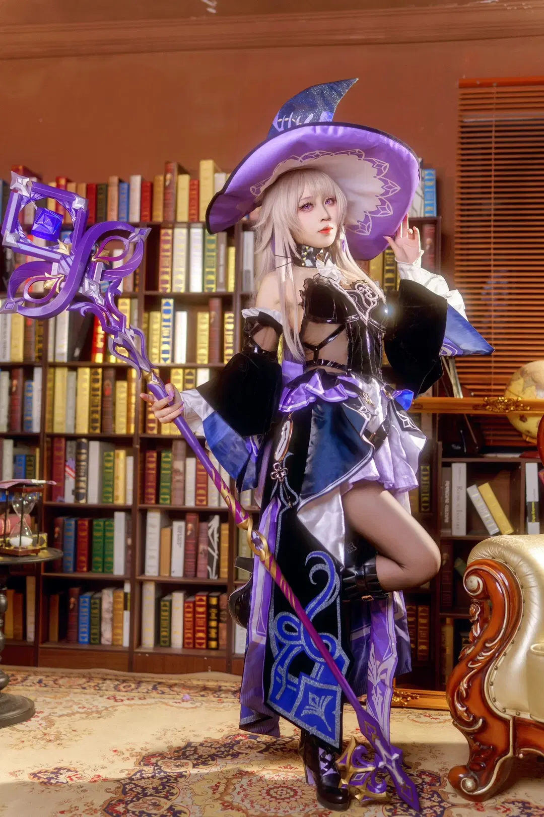 [Herta cosplay] Magical Girl Moments in Honkai: Star Rail by Kirito君 - Image 2
