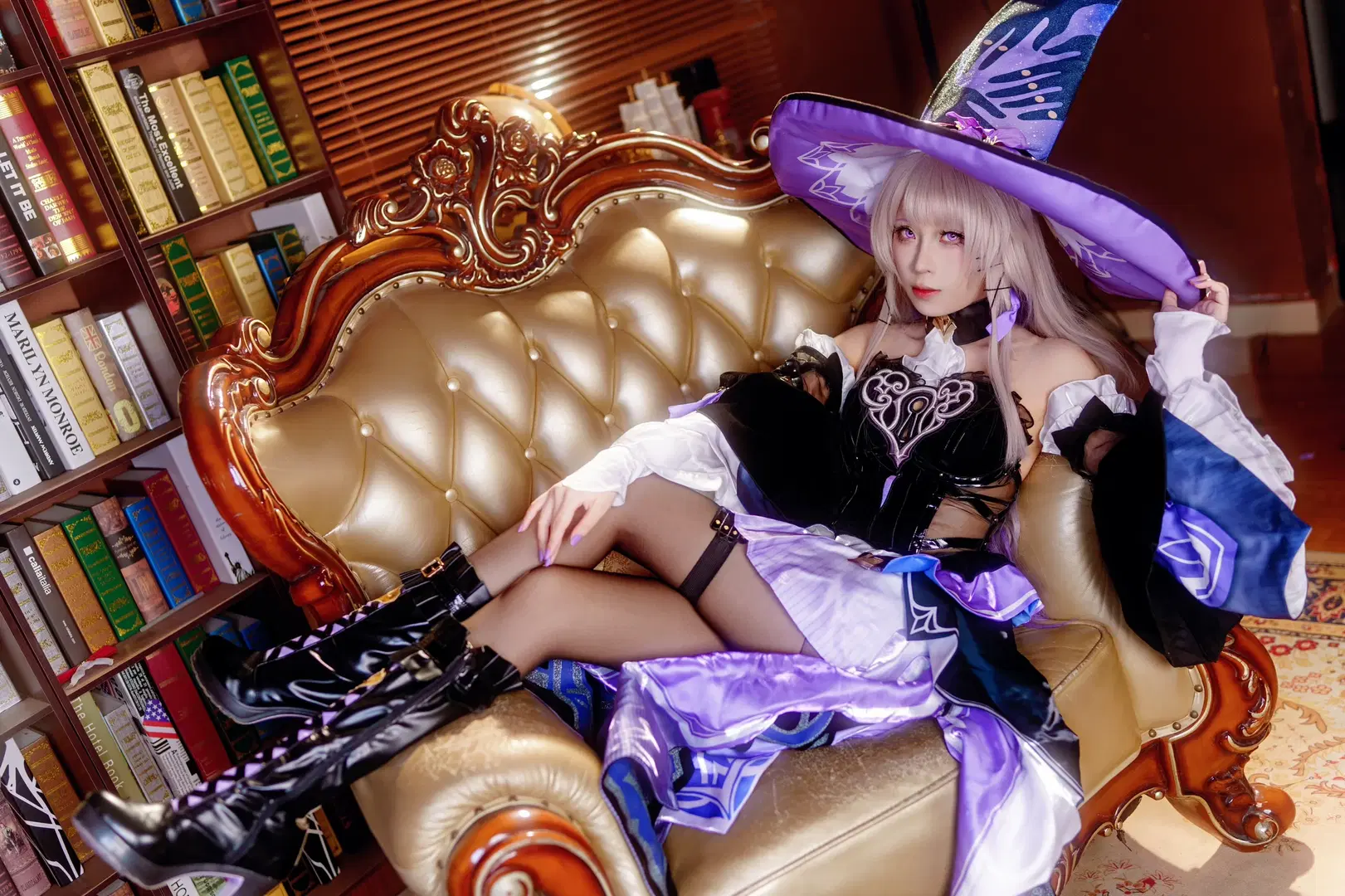 [Herta cosplay] Magical Girl Moments in Honkai: Star Rail by Kirito君 - Image 4