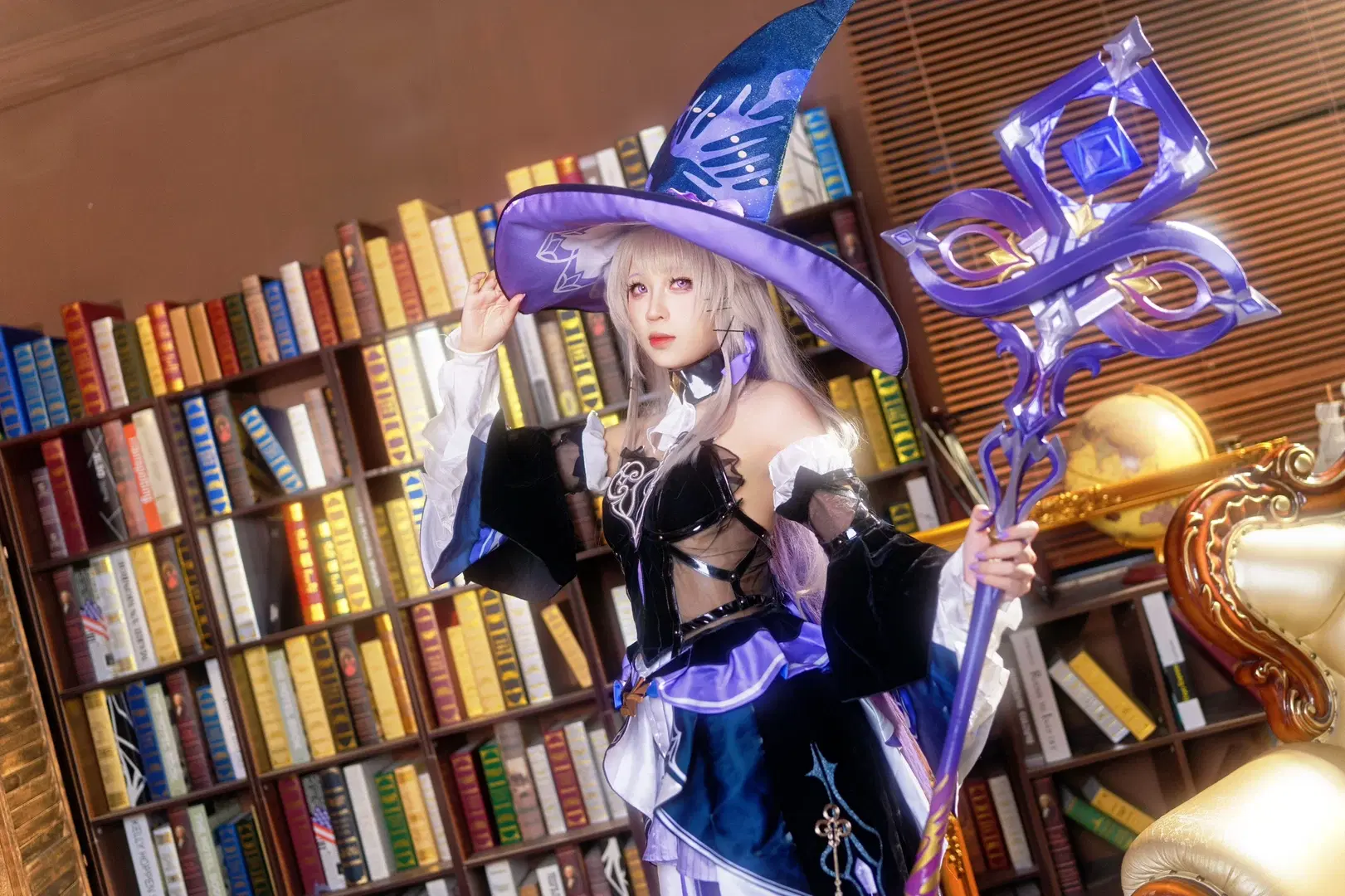 [Herta cosplay] Magical Girl Moments in Honkai: Star Rail by Kirito君 - Image 5