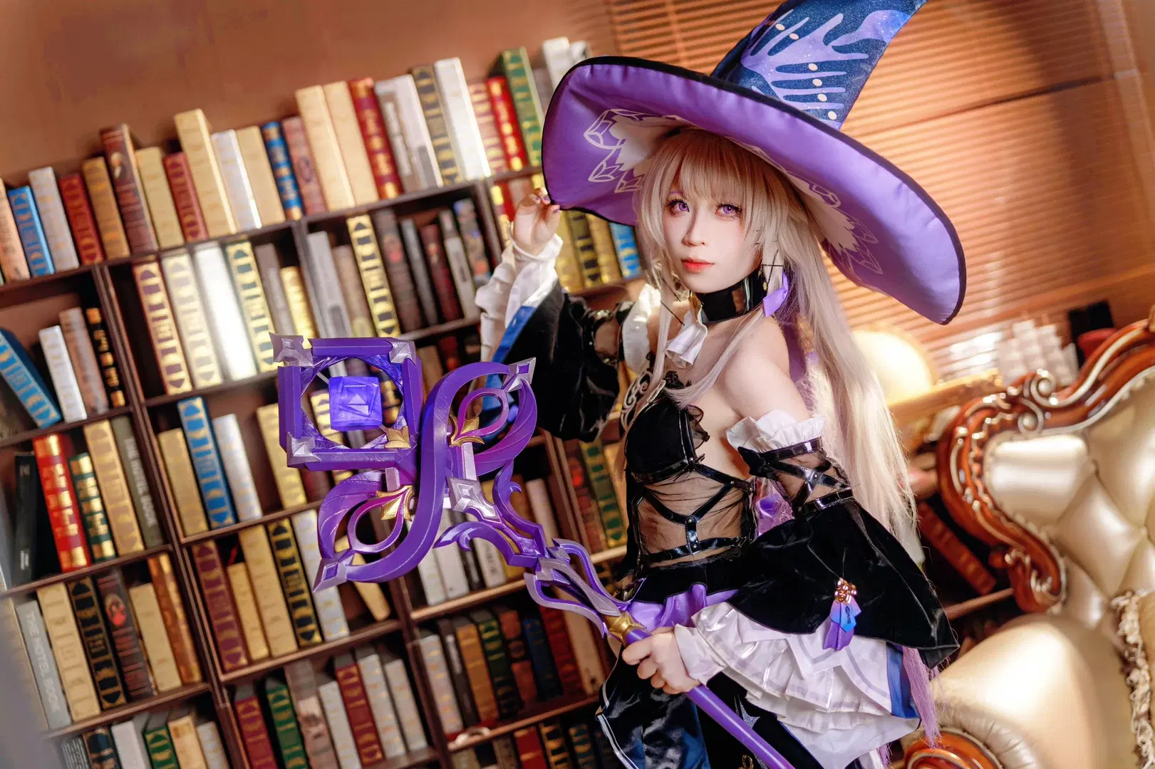 [Herta cosplay] Magical Girl Moments in Honkai: Star Rail by Kirito君 - Image 7
