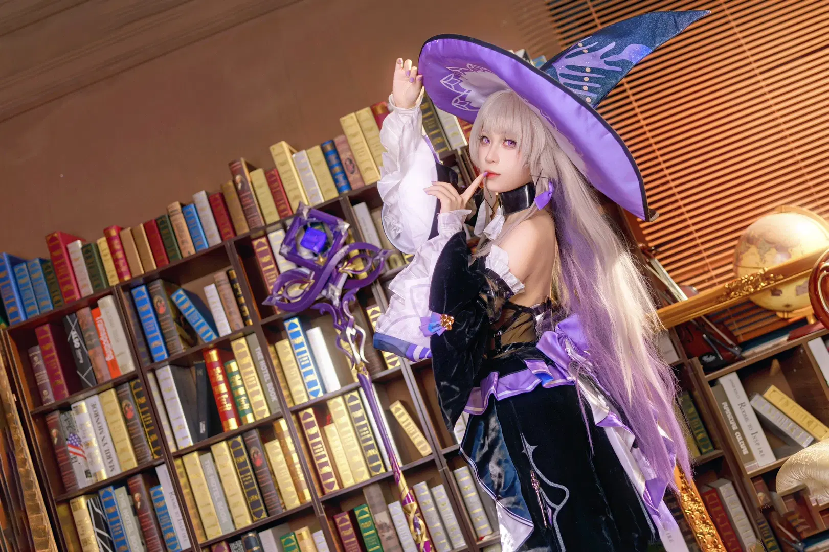[Herta cosplay] Magical Girl Moments in Honkai: Star Rail by Kirito君 - Image 8