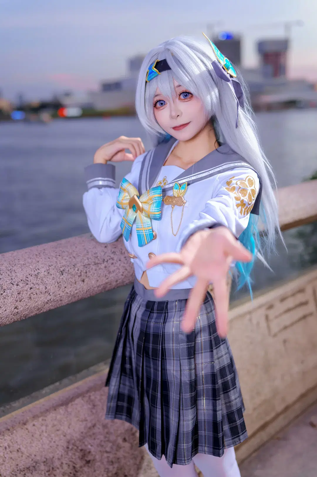 【流萤cos】春日手信的江边漫步
