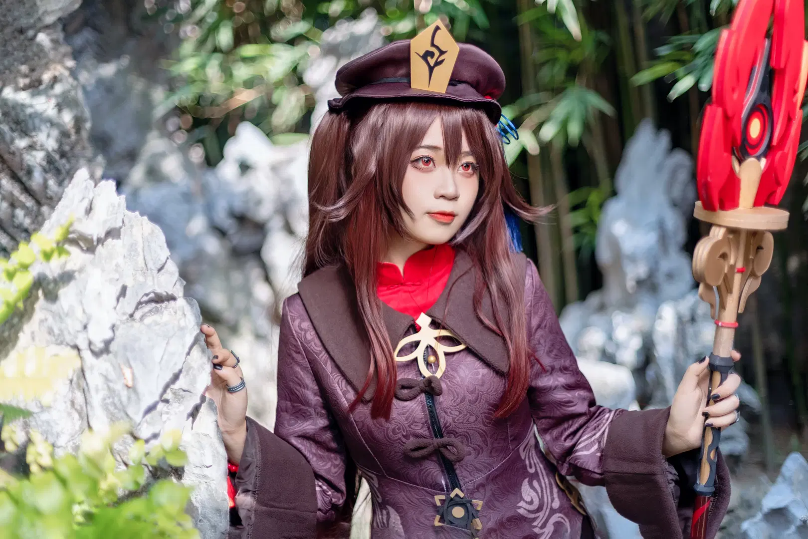 【胡桃cos】原神往生堂堂主的古街摄影记录 - Kirito君 - 第9张