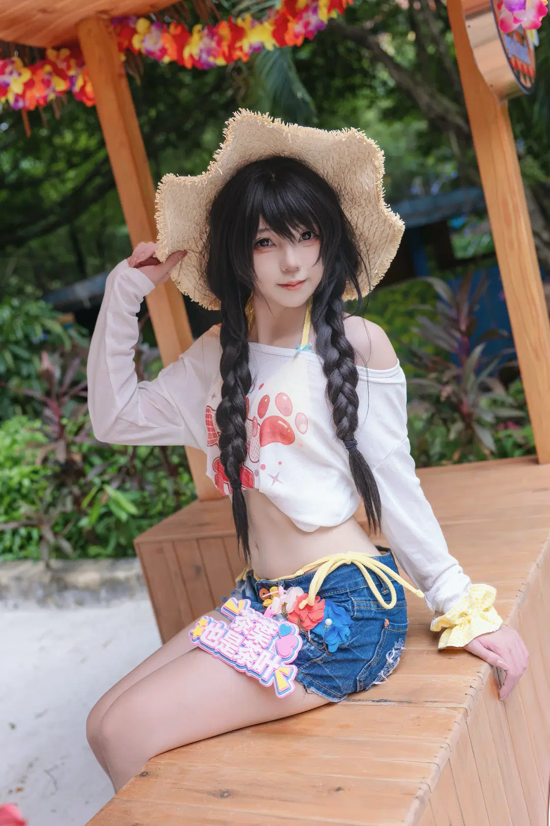 盛夏限定小清新：草帽麻花辮的夏日沙灘記錄 - Kirito君 - 第3張