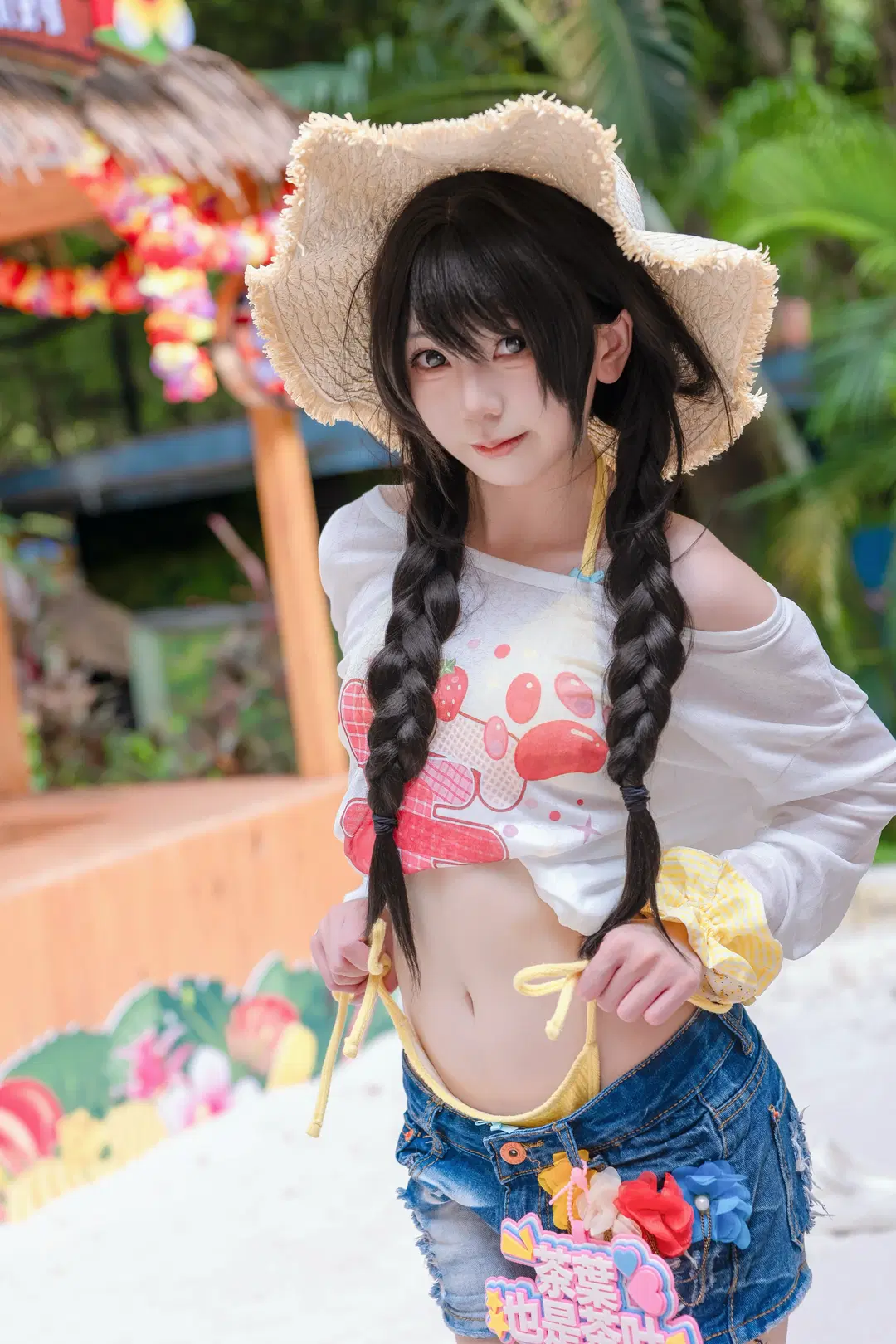 盛夏限定小清新：草帽麻花辮的夏日沙灘記錄 - Kirito君 - 第4張