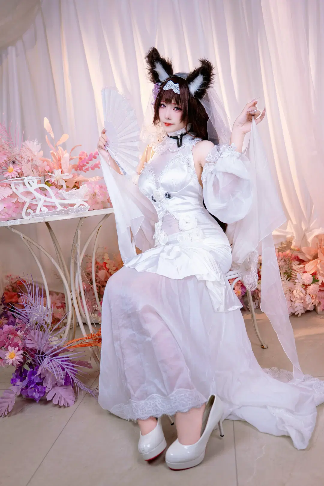 【天城cos】碧藍航線天城花嫁，落跑新娘的浪漫與細節 - Kirito君 - 第3張