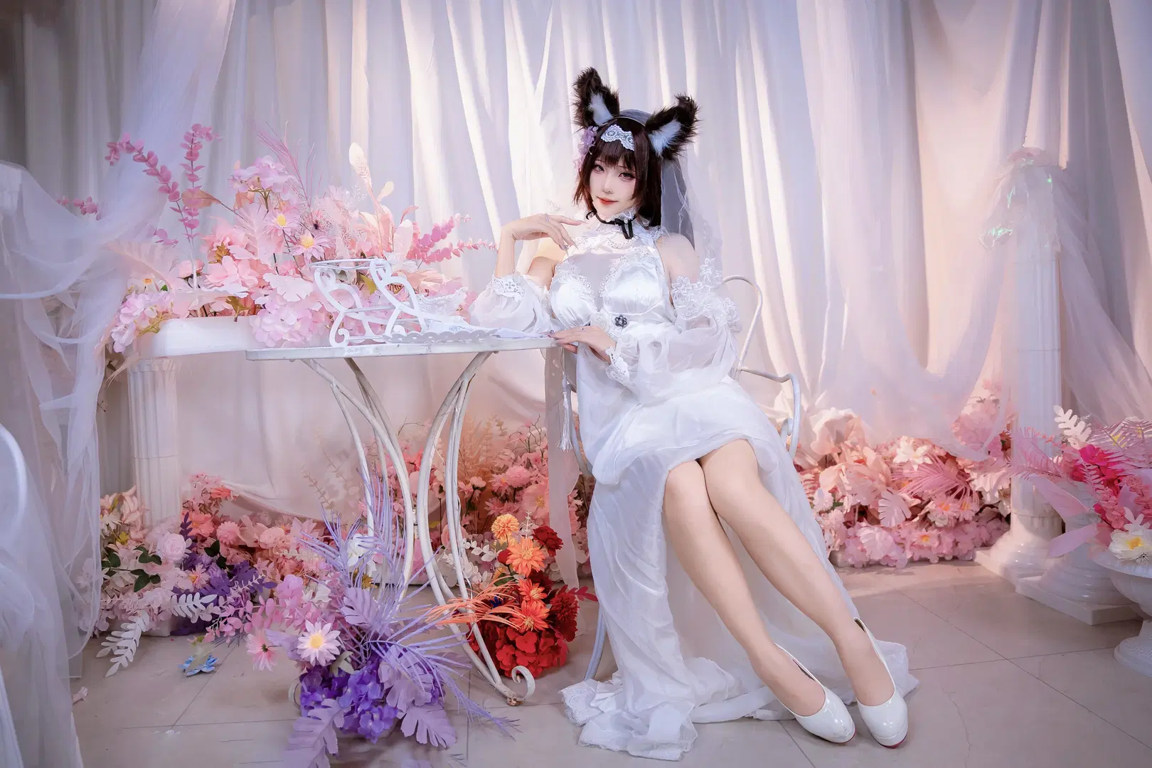 【天城cos】碧藍航線天城花嫁，落跑新娘的浪漫與細節 - Kirito君 - 第8張