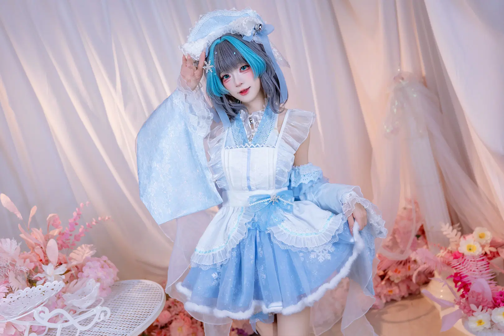 【柴郡cos】碧蓝航线水色女仆装扮拍摄分享 - Kirito君 - 第6张