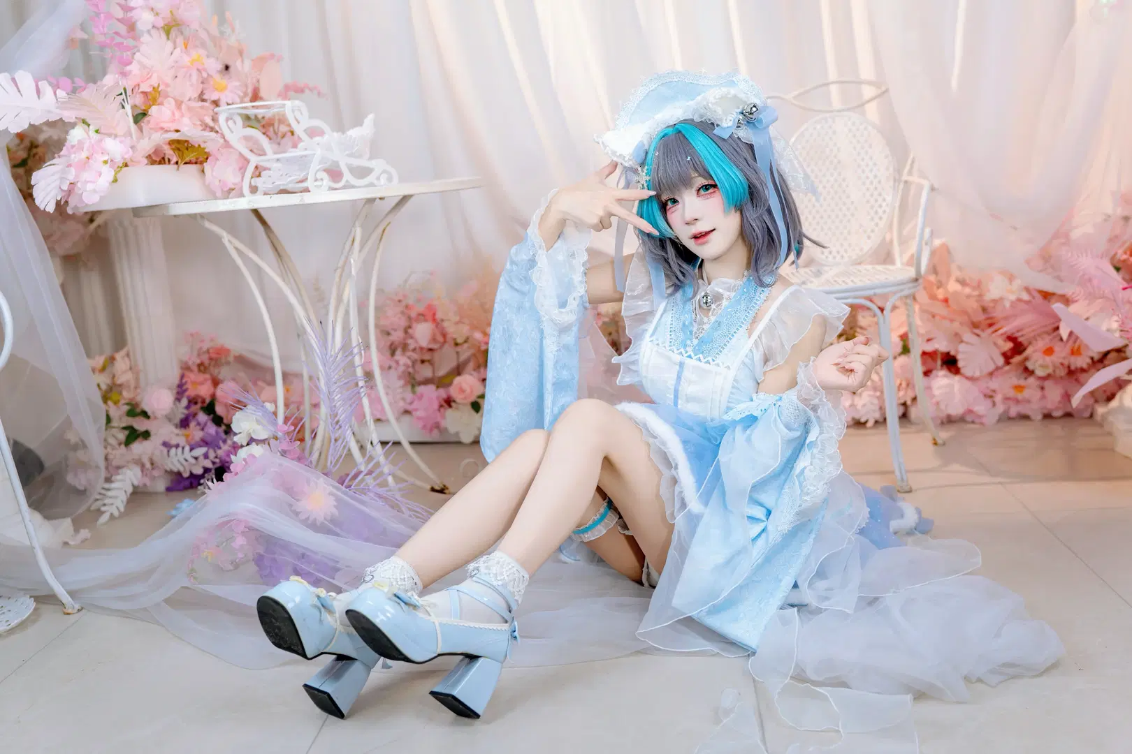 【柴郡cos】碧蓝航线水色女仆装扮拍摄分享 - Kirito君 - 第7张