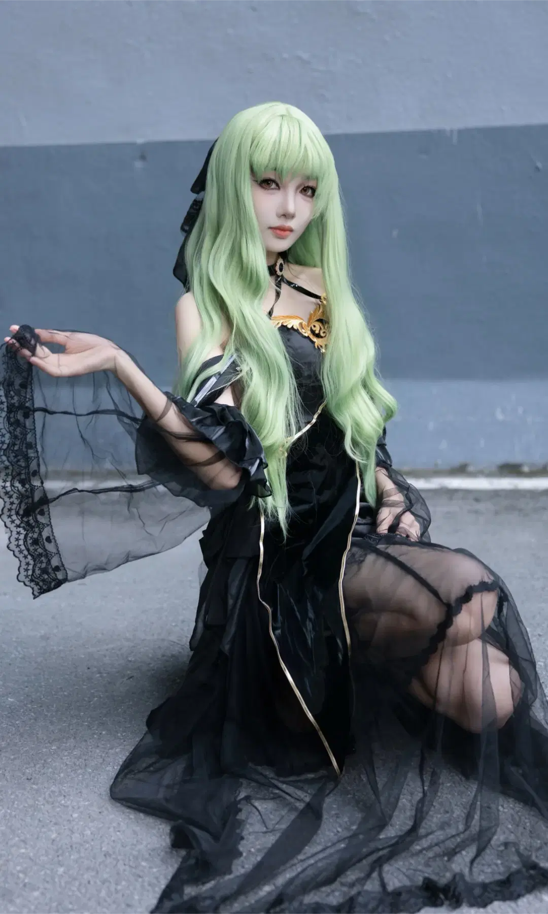 CICF漫展, CCcos, 黑礼服, 丝袜, 反叛的鲁鲁修