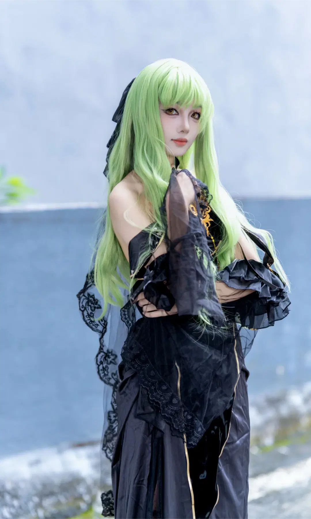 [CCcos] Code Geass: Lelouch of the Rebellion black dress by Kirito君 - Image 3