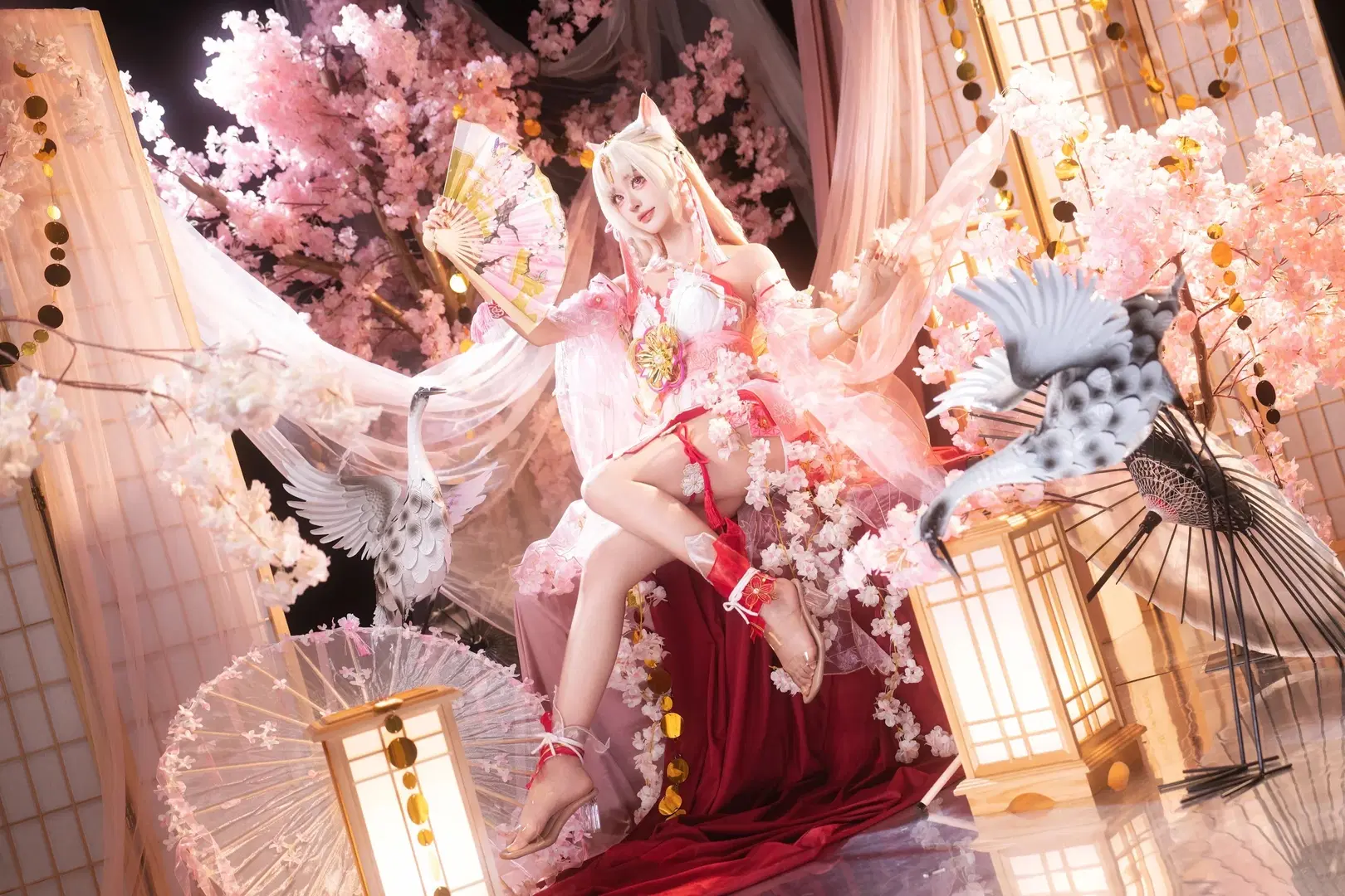 【胡桃cos】永劫无间樱云天女，和风装扮的视觉记录 - sakura雨尘酱 - 第10张