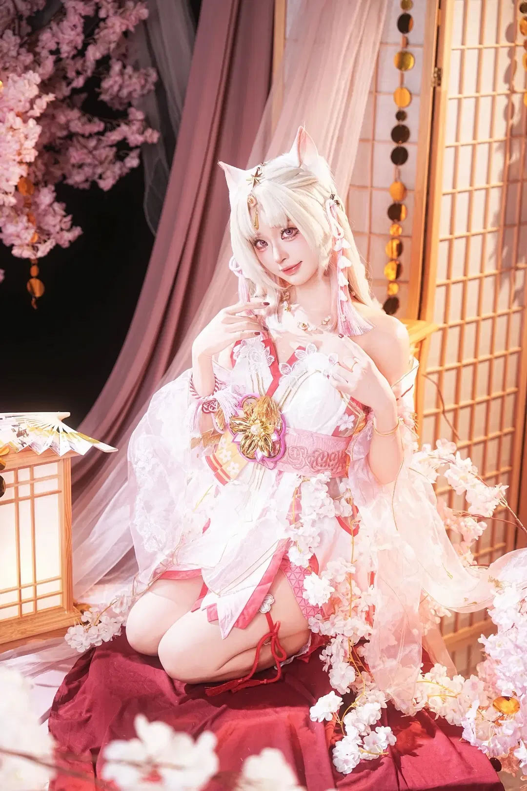 【胡桃cos】永劫无间樱云天女，和风装扮的视觉记录 - sakura雨尘酱 - 第3张