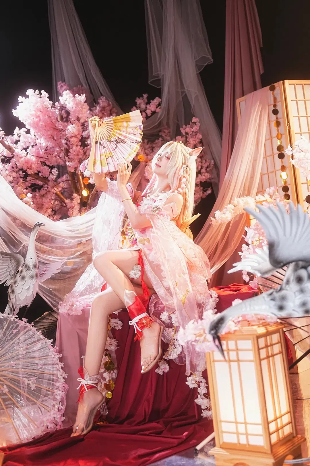 【胡桃cos】永劫无间樱云天女，和风装扮的视觉记录 - sakura雨尘酱 - 第6张