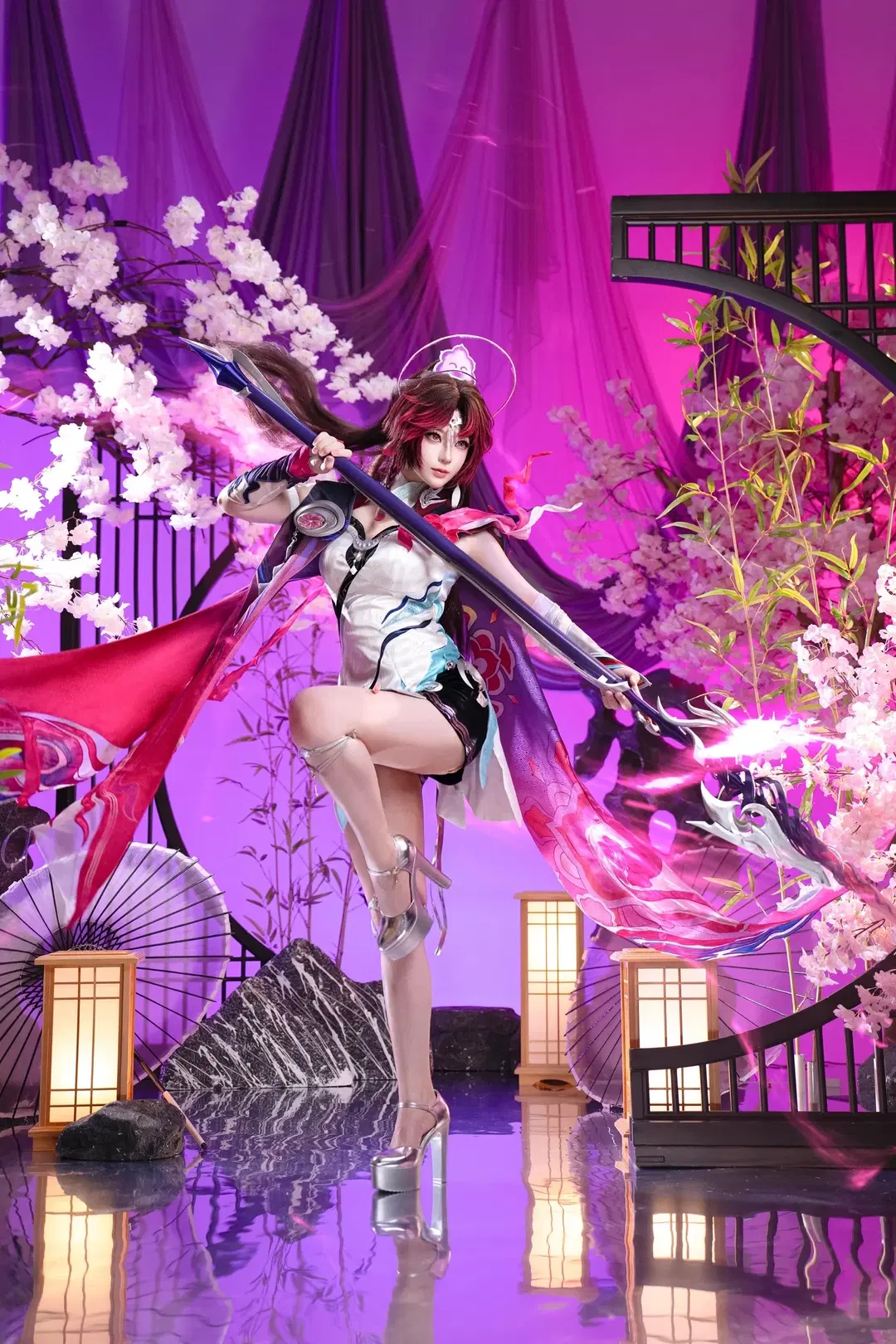 王者荣耀, 国风, 云缨cos, 战斗少女, 丝袜