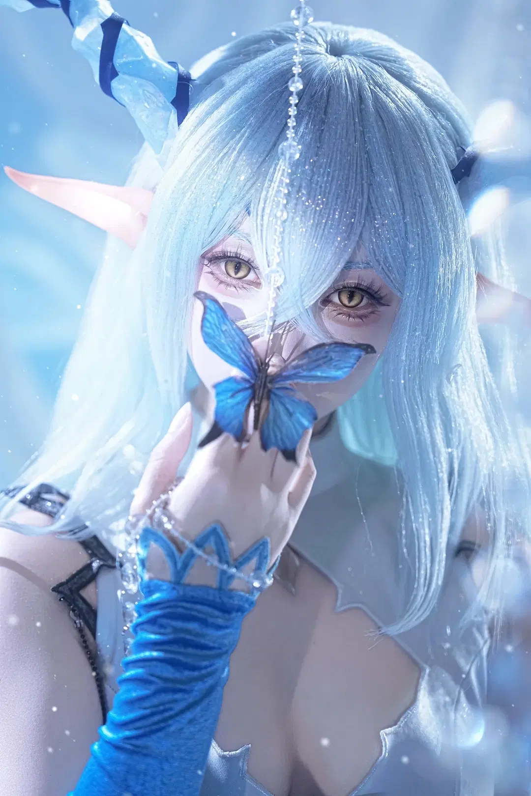 小莩cos 加油大魔王 冰蓝色调的梦幻时刻 - sakura雨尘酱 - 第2张