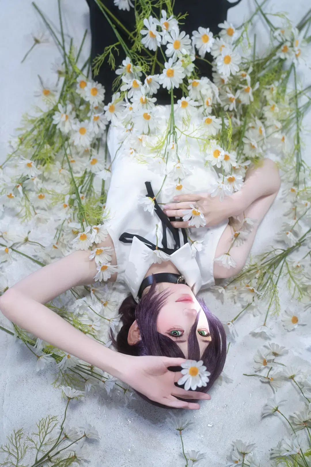 【蕾塞cos】电锯人蕾塞，教室里的雏菊与黑丝 - sakura雨尘酱 - 第7张