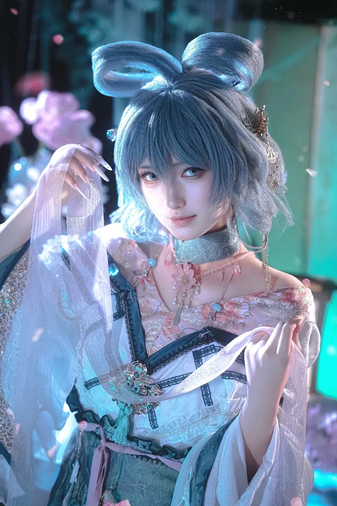 【霍青娥cos】东方project里的邪仙，幽冥幻境中的生死之舞 - sakura雨尘酱 - 第3张