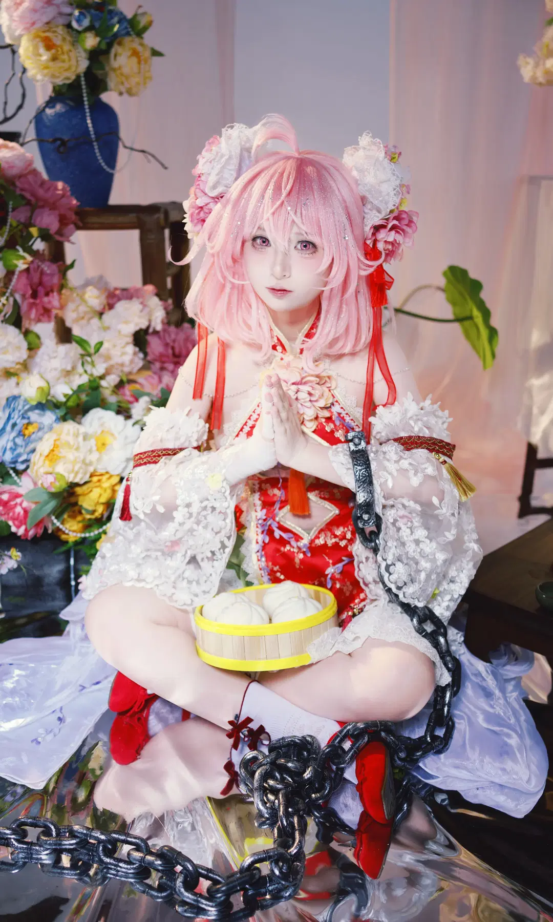 【茨木华扇cos】东方project的仙人吃包子日常 - 君花花 - 第3张