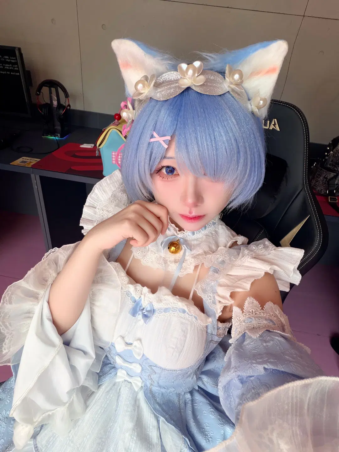 【蕾姆cos】其实蕾姆就是天使来的啊