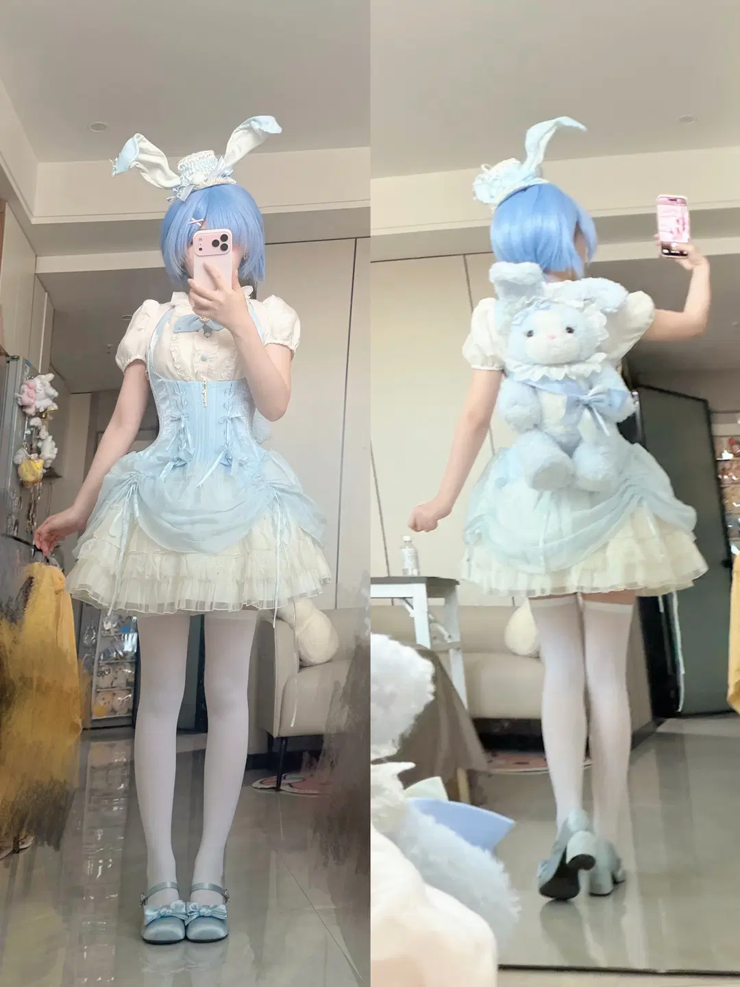 【蕾姆cos】其实蕾姆就是天使来的啊 - 是橘子啊i - 第4张