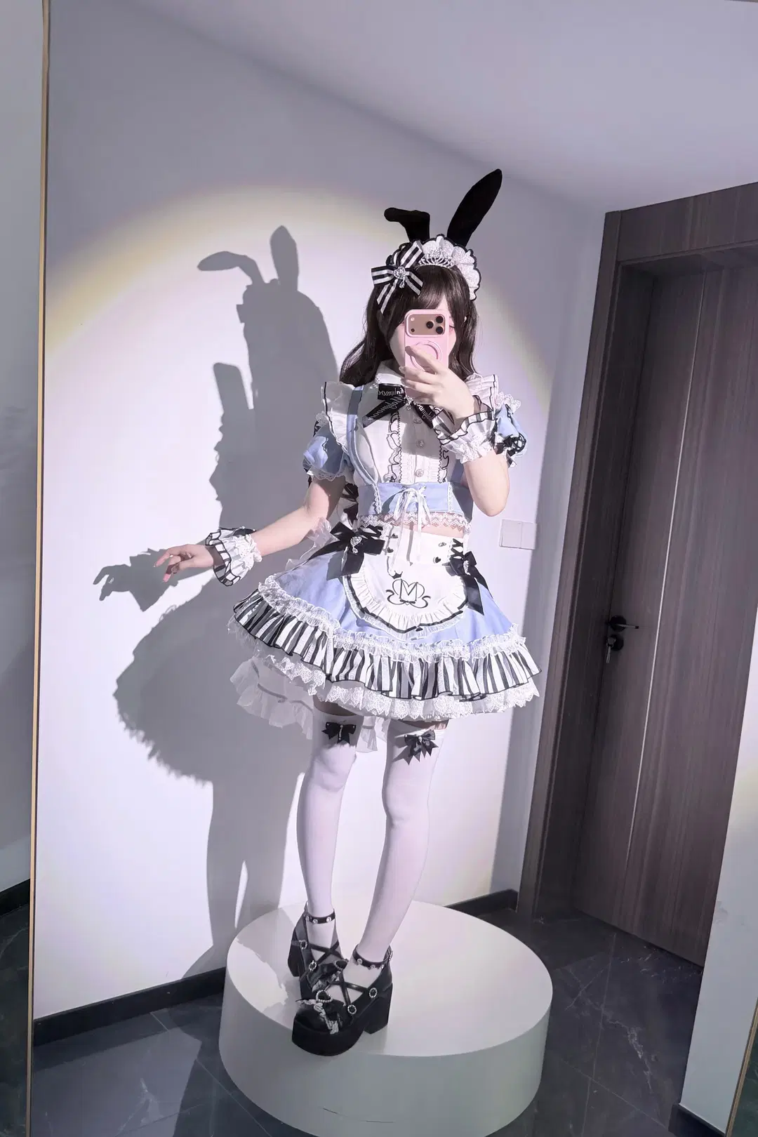 【愛麗絲cos】萬聖節兔耳女僕的甜美穿搭 - 是橘子啊i - 第10張