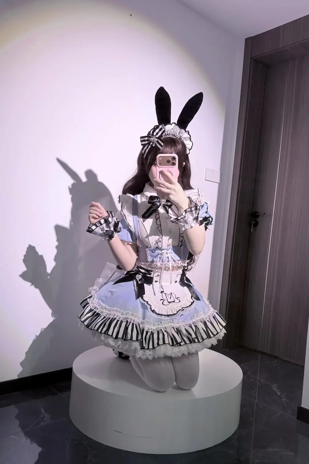 【愛麗絲cos】萬聖節兔耳女僕的甜美穿搭 - 是橘子啊i - 第3張