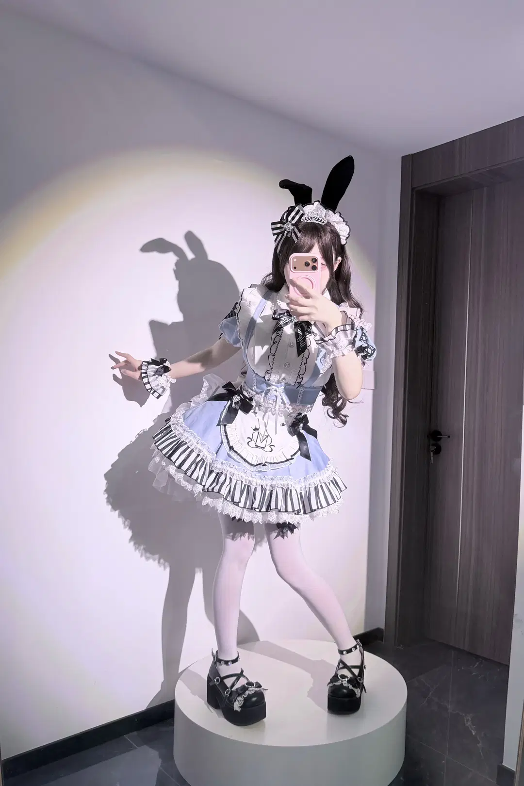 【愛麗絲cos】萬聖節兔耳女僕的甜美穿搭 - 是橘子啊i - 第8張