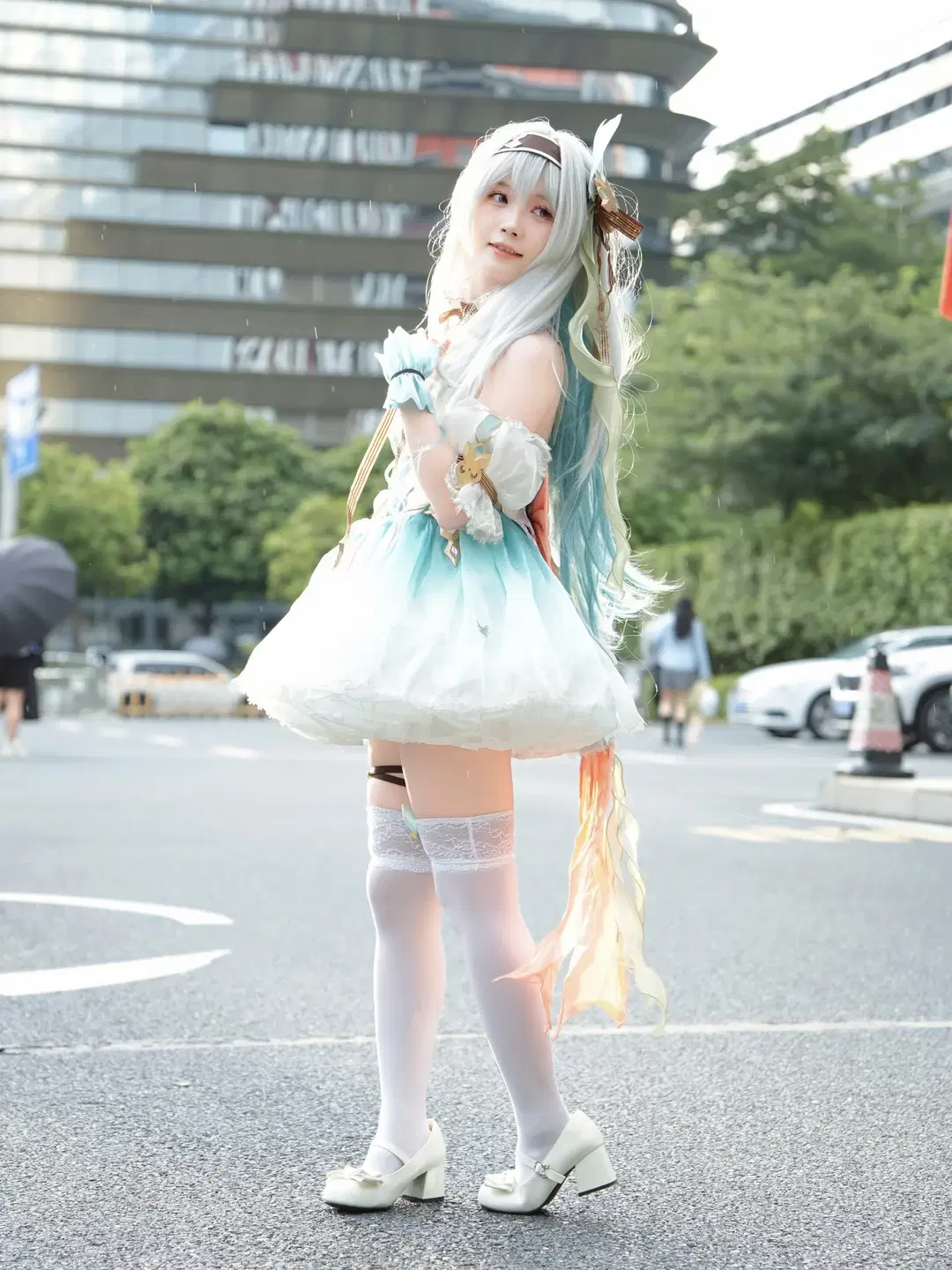 [Firefly cosplay] Honkai: Star Rail Elf Princess Under the Sun Shower by Vera露露儿__ - Image 10