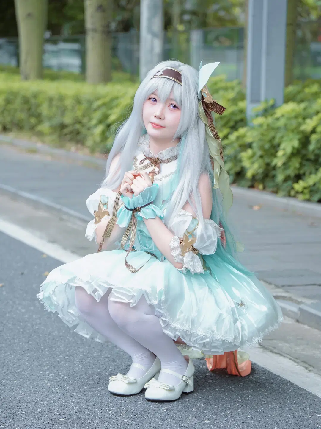 [Firefly cosplay] Honkai: Star Rail Elf Princess Under the Sun Shower by Vera露露儿__ - Image 2