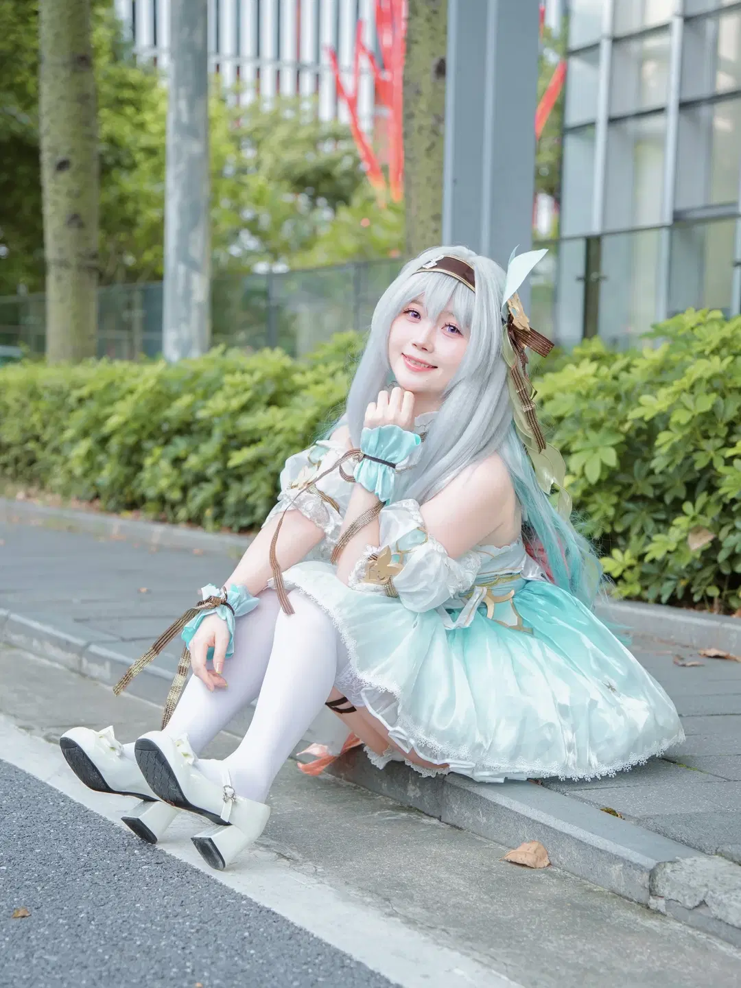 [Firefly cosplay] Honkai: Star Rail Elf Princess Under the Sun Shower by Vera露露儿__ - Image 4