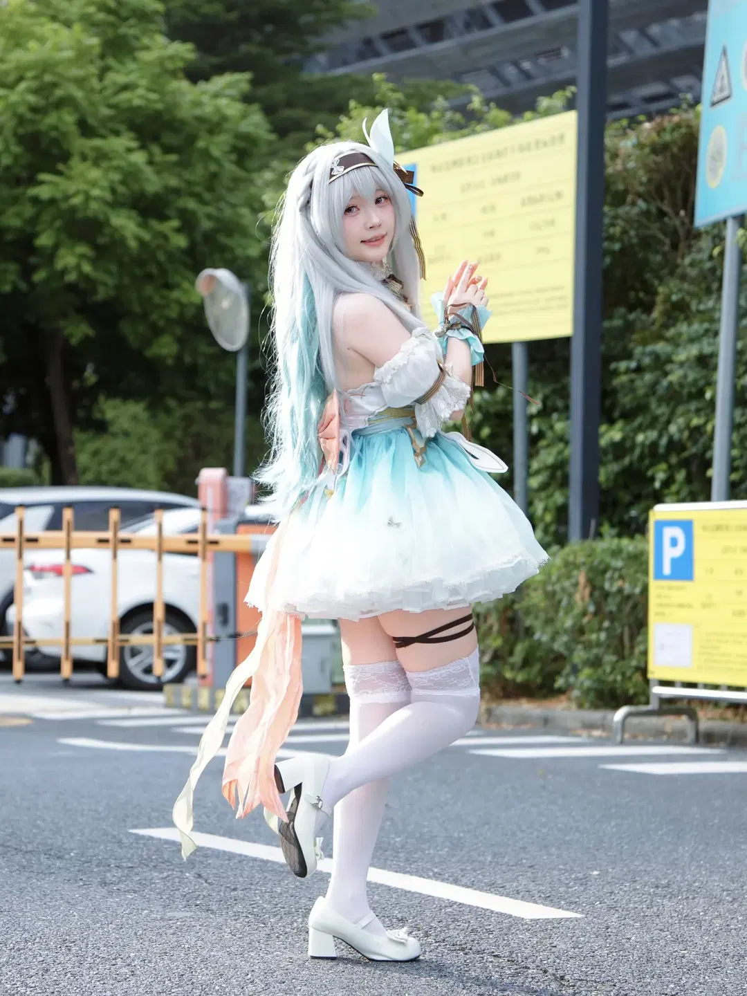 [Firefly cosplay] Honkai: Star Rail Elf Princess Under the Sun Shower by Vera露露儿__ - Image 5