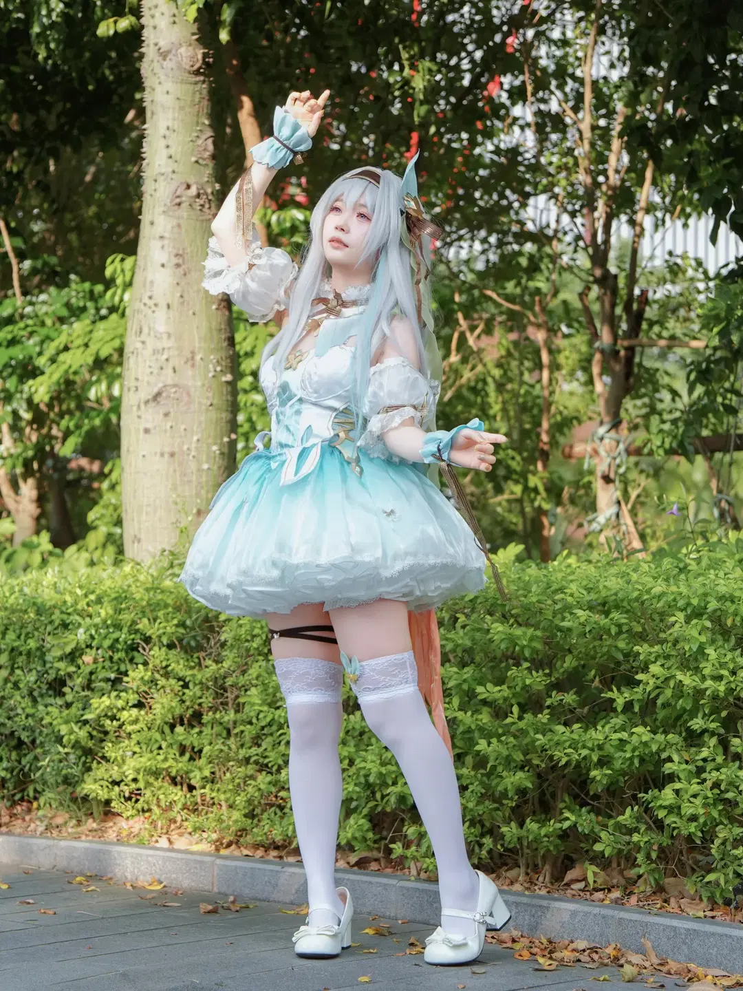 [Firefly cosplay] Honkai: Star Rail Elf Princess Under the Sun Shower by Vera露露儿__ - Image 8