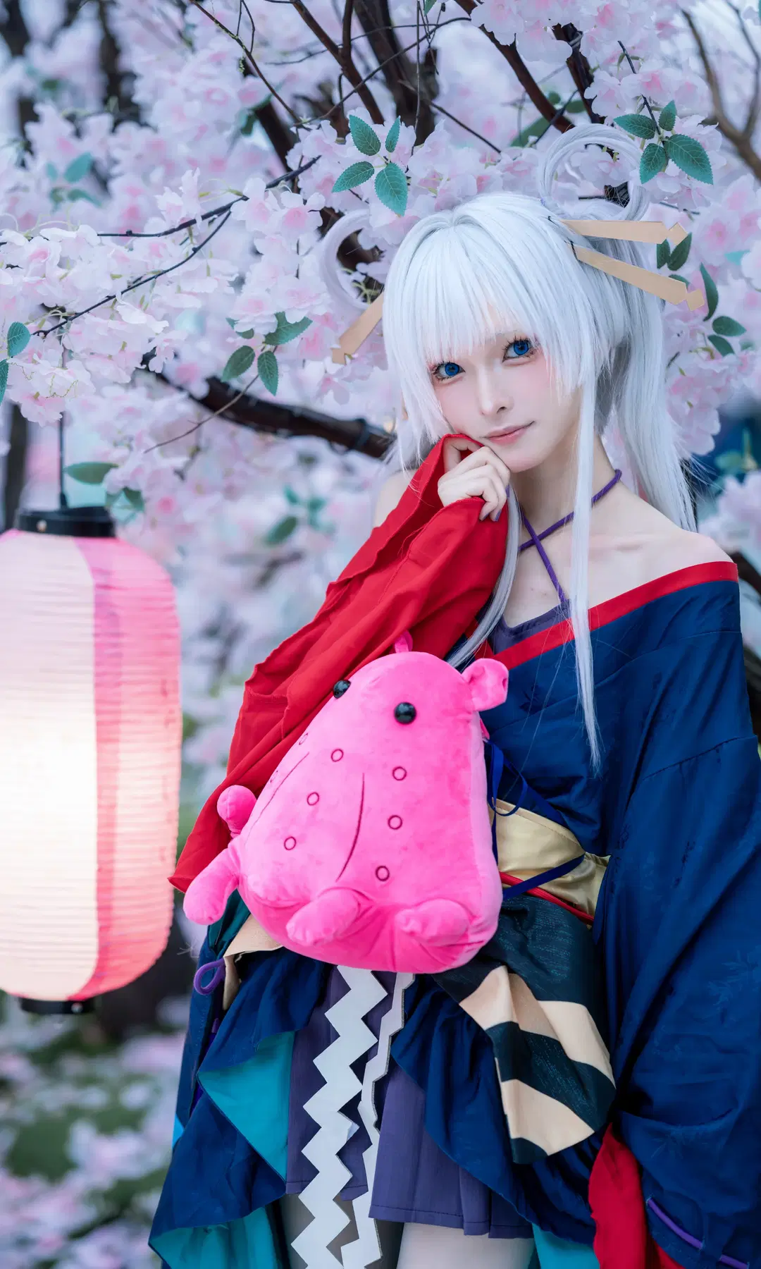 Cosmic Princess Kaguya! Yachiyo Cosplay: Japanese Style Fantasy Beneath Cherry Blossoms by Dr.Chocolate - Image 2