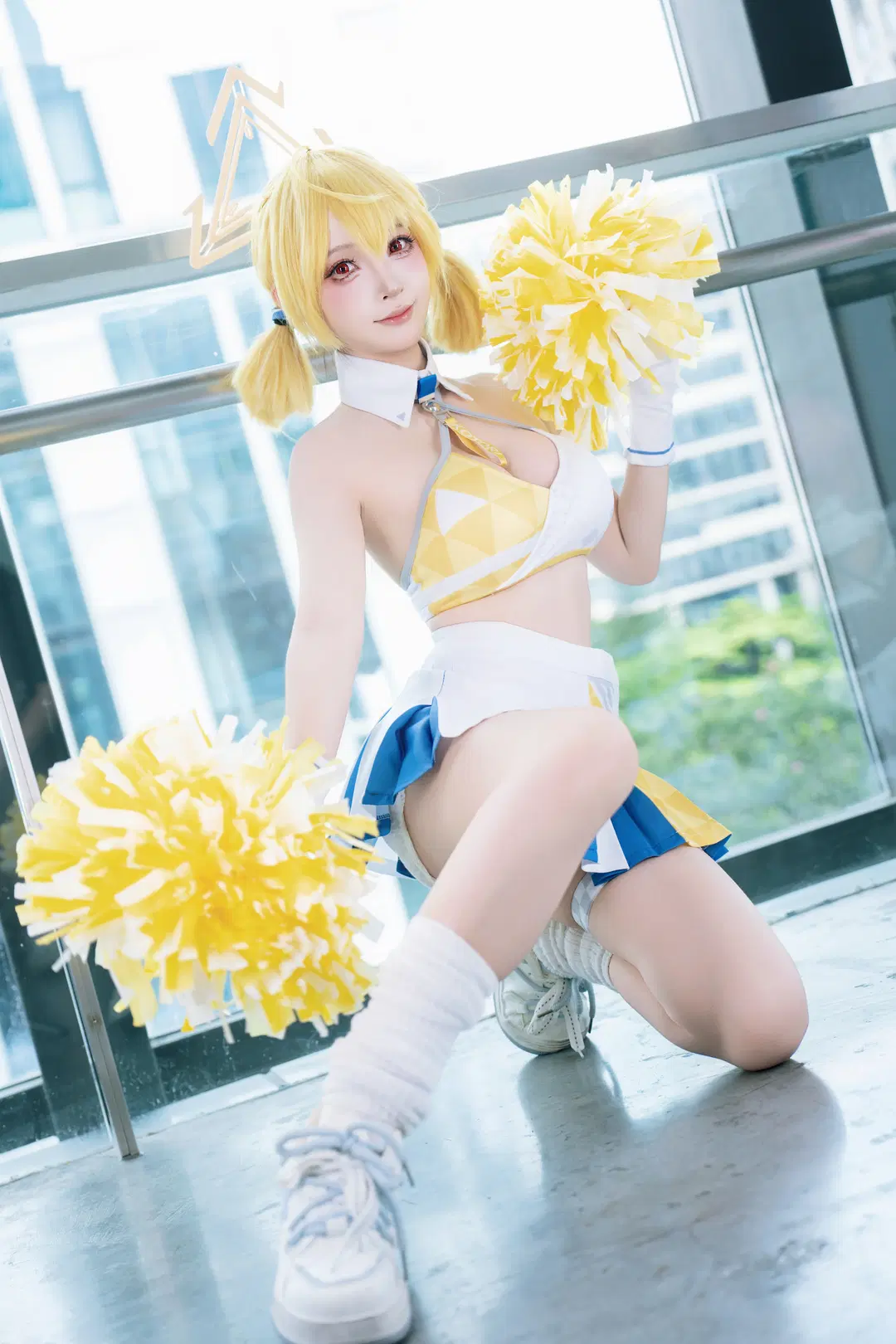 cosplay, 蔚蓝档案, 碧蓝档案, 啦啦队cos, 丰见琴里cos