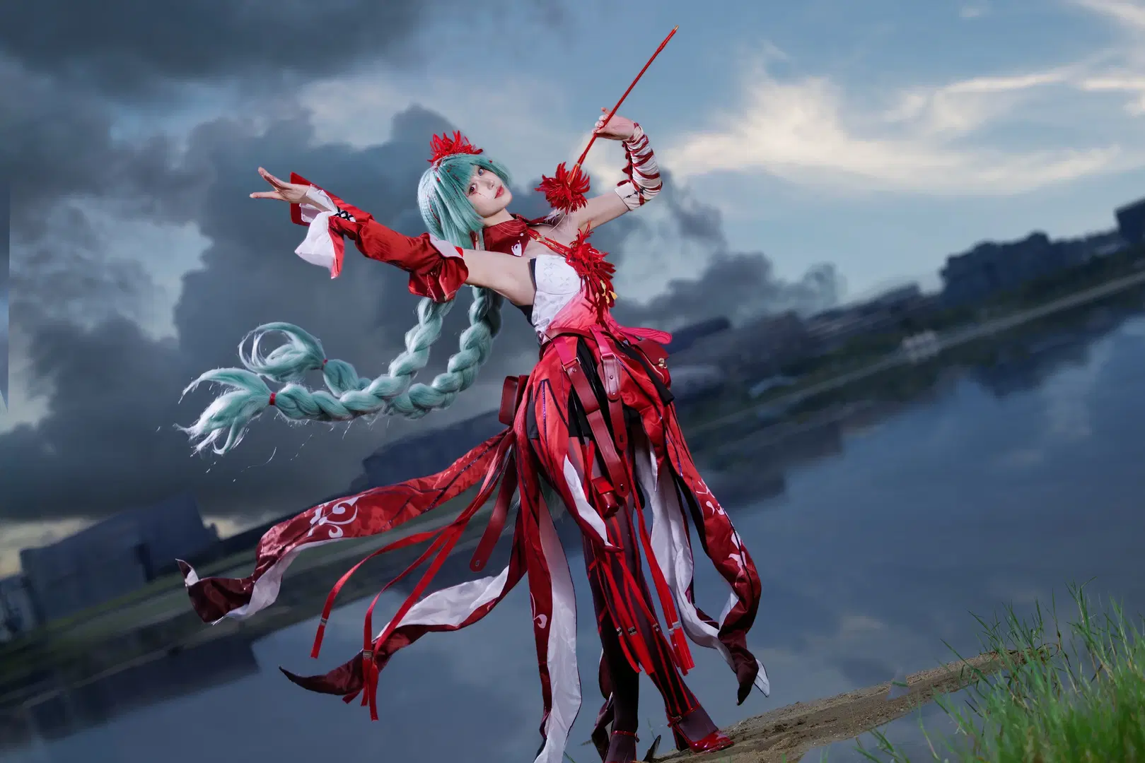 【弗洛洛cos】鸣潮弗洛洛的暗夜与白日之舞 - 桃田心Nya - 第3张