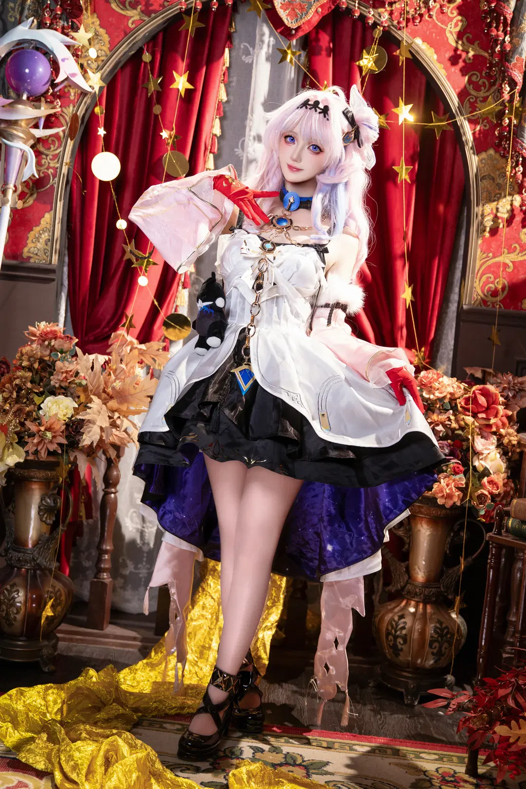 【達妮婭cos】鳴潮中的粉色夢幻，服裝與道具細節大公開