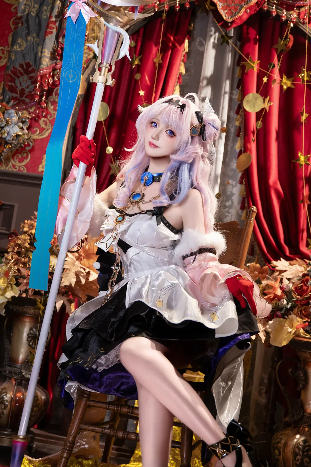 【達妮婭cos】鳴潮中的粉色夢幻，服裝與道具細節大公開 - 花見团子喵 - 第3張