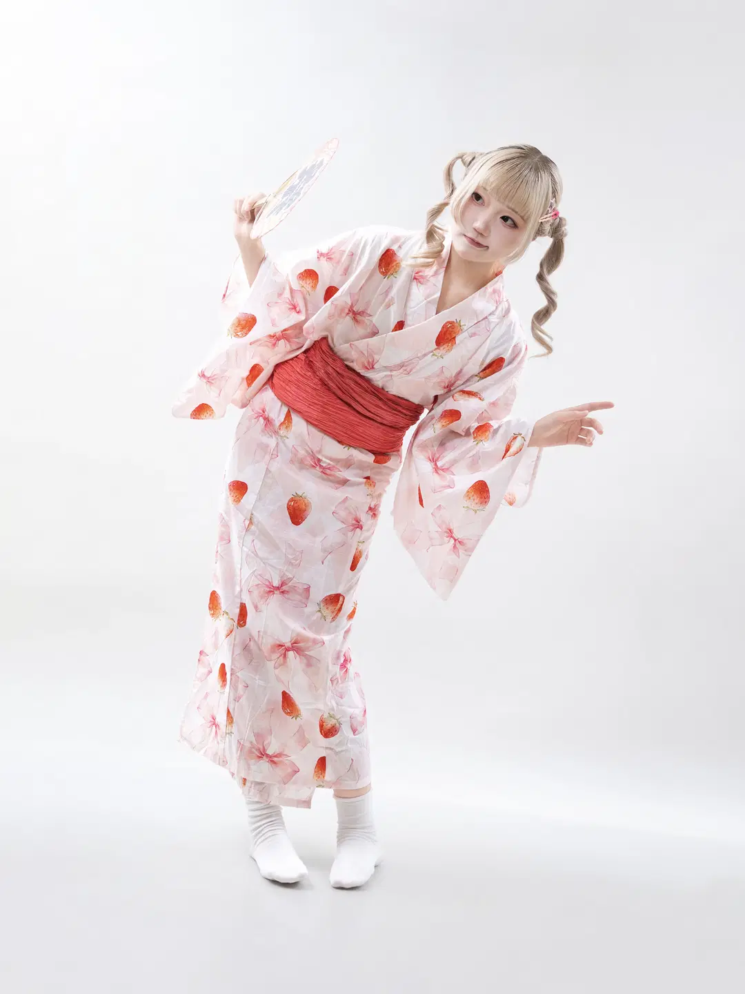 花火大会の浴衣写真、作画参考にも最適な写真のポーズ集 - 果七 - 6枚目