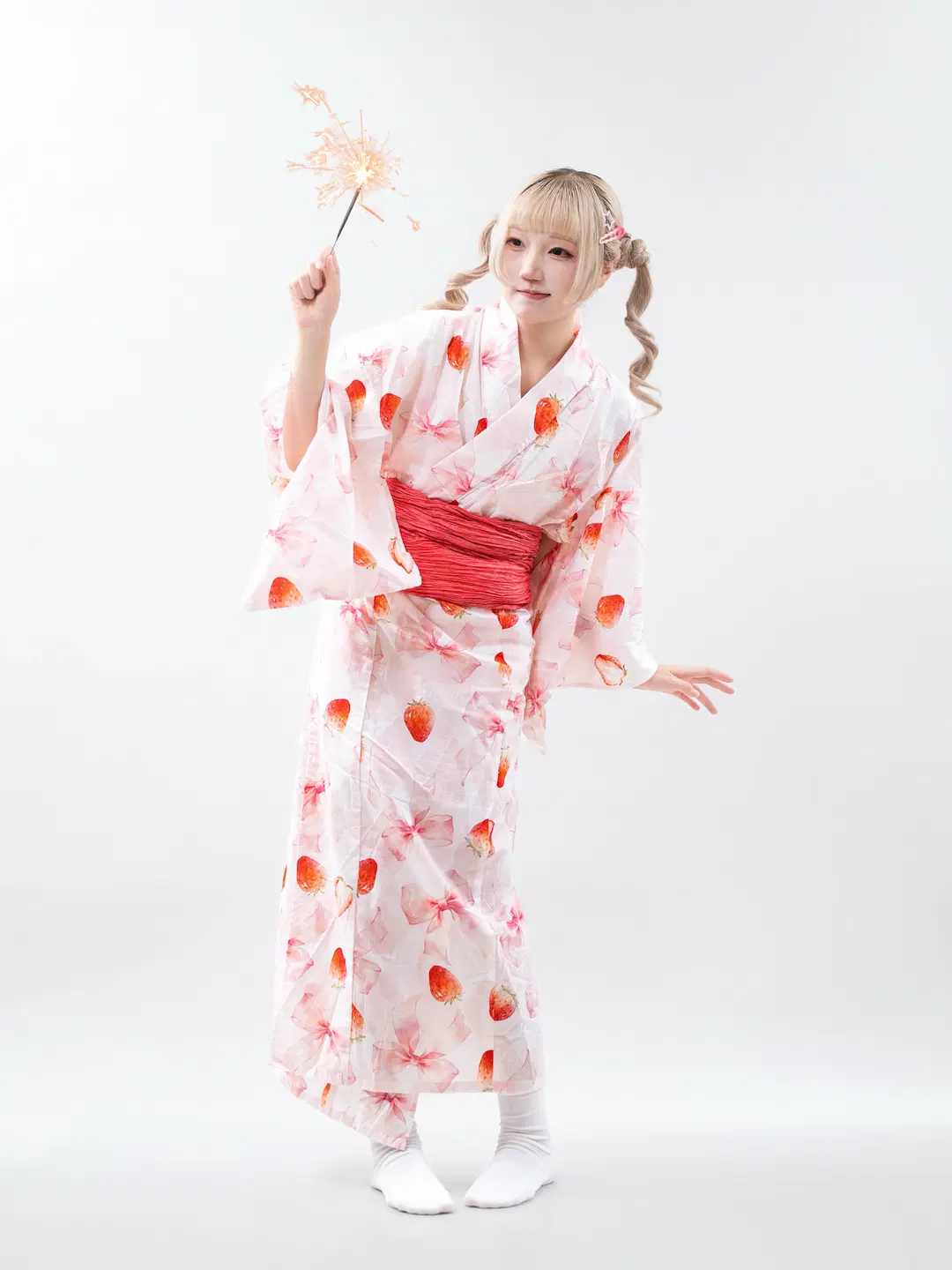 花火大会の浴衣写真、作画参考にも最適な写真のポーズ集 - 果七 - 8枚目