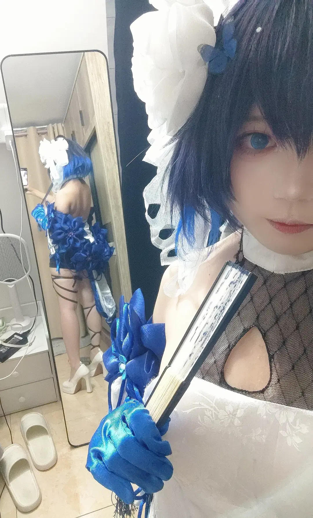 【希儿cos】墨染镜华，古风与幻想的交织 - 壹柒是个脸盲怪 - 第2张